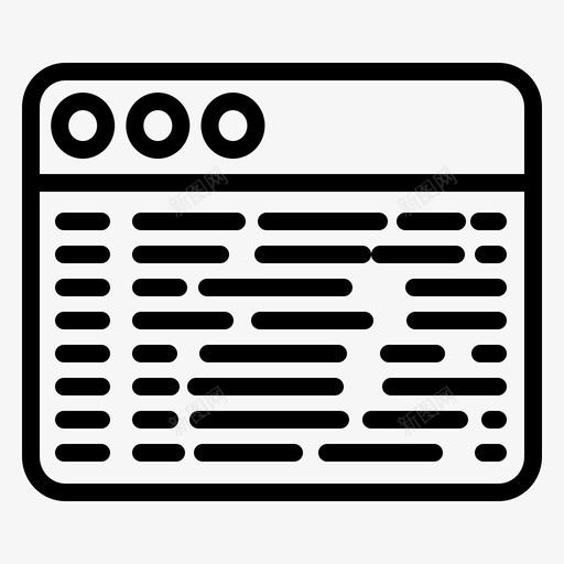 网络代码网站杂项图标svg_新图网 https://ixintu.com 杂项 网站 网络代码
