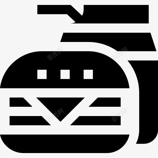 快餐返校33满了图标svg_新图网 https://ixintu.com 快餐 满了 返校33