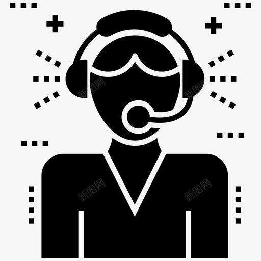 帮助中心呼叫中心客户服务主管图标svg_新图网 https://ixintu.com 中心 主管 呼叫中心 图标 客户服务 帮助 支持 服务 标志 紧急 航空运输