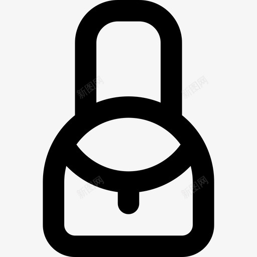 手提包袋子和包裹2直线型图标svg_新图网 https://ixintu.com 手提包 直线型 袋子和包裹2
