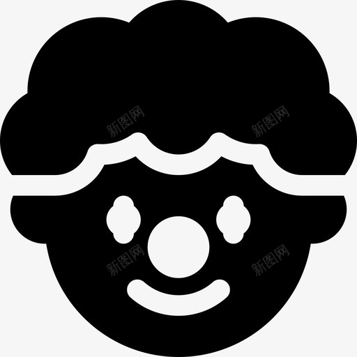 小丑83岁生日满满的图标svg_新图网 https://ixintu.com 83岁生日 小丑 满满的