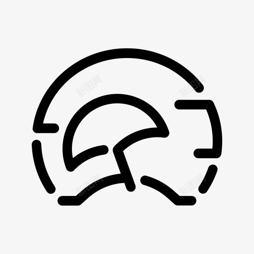夏天沙滩阳光图标svg_新图网 https://ixintu.com 假期 夏天 杂七杂八 沙滩 阳光