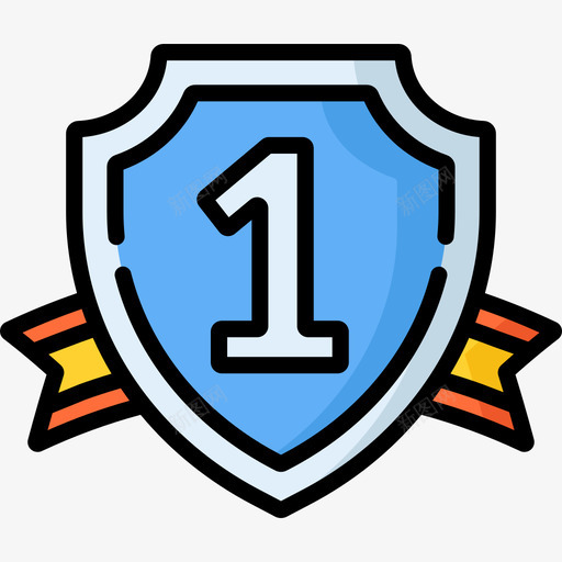 第一6胜直线颜色图标svg_新图网 https://ixintu.com 6胜 直线颜色 第一
