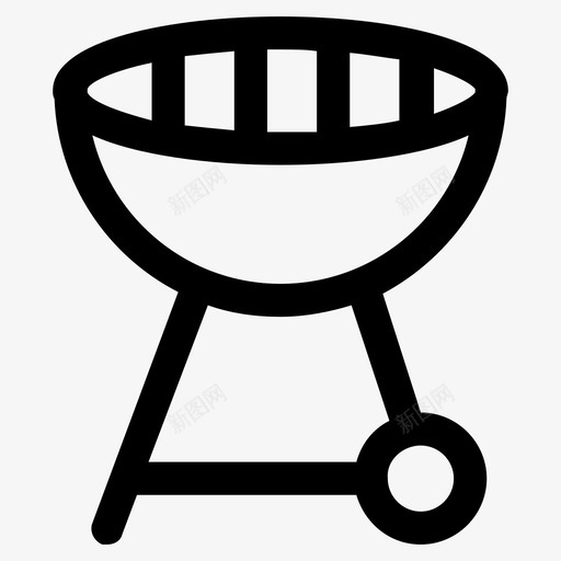 户外烹饪野营食物大锅图标svg_新图网 https://ixintu.com 传统 图标 大锅 徒步旅行 户外 烹饪 线路 野营 露营 食物