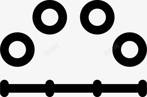 反弹动画球图标svg_新图网 https://ixintu.com 动画 反弹 图形 成人 球 线性 运动