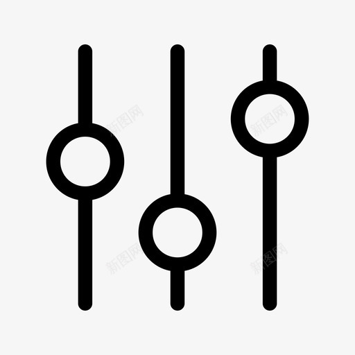 首选项更改设置图标svg_新图网 https://ixintu.com 基本ui图标中等 更改 设置 首选项