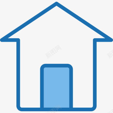 房子地址3蓝色图标图标