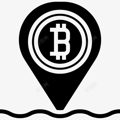 比特币比特币70填充图标svg_新图网 https://ixintu.com 填充 比特币 比特币70
