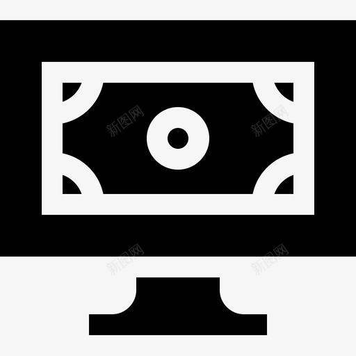 钞票付款2已填充图标svg_新图网 https://ixintu.com 付款2 已填充 钞票