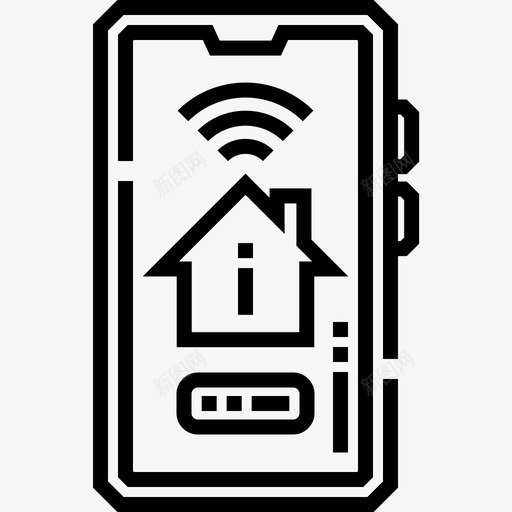 应用程序domotics11线性图标svg_新图网 https://ixintu.com domotics 应用程序 线性