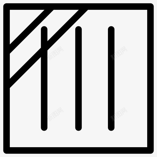 滴干帘护理织物图标svg_新图网 https://ixintu.com 护理 滴干帘 织物 织物护理