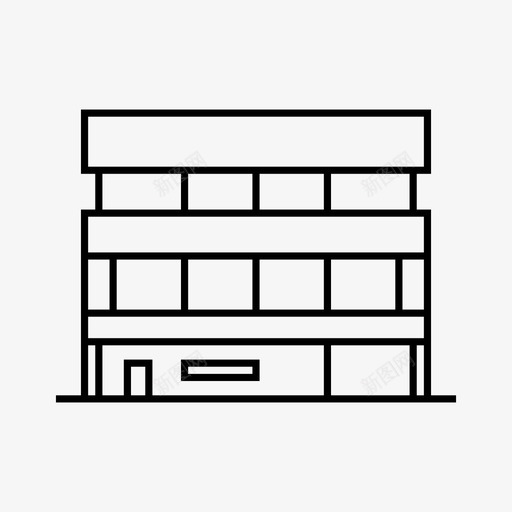 中型野蛮建筑建筑办公室图标svg_新图网 https://ixintu.com 中型 办公室 建筑 沙漠 野蛮