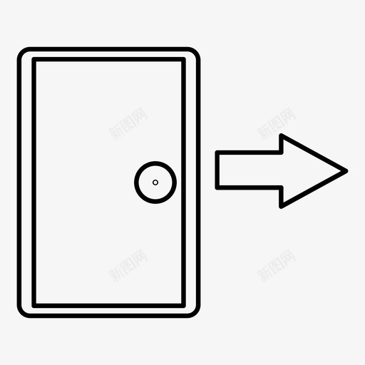 退出注销辞职图标svg_新图网 https://ixintu.com 公司业务图标 注销 辞职 退出