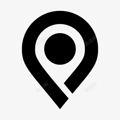 地理点地理标记定位销图标svg_新图网 https://ixintu.com 位置标记 地图指针 地图指针符号包 地图标记 地理标记 地理点 定位销