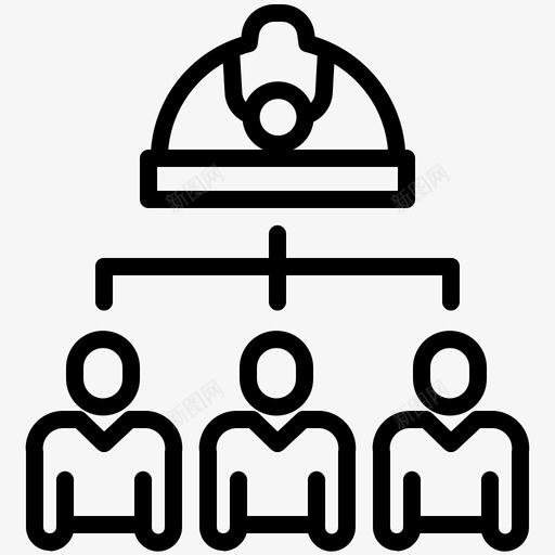 工人员工工程图标svg_新图网 https://ixintu.com 员工 工人 工程 流程
