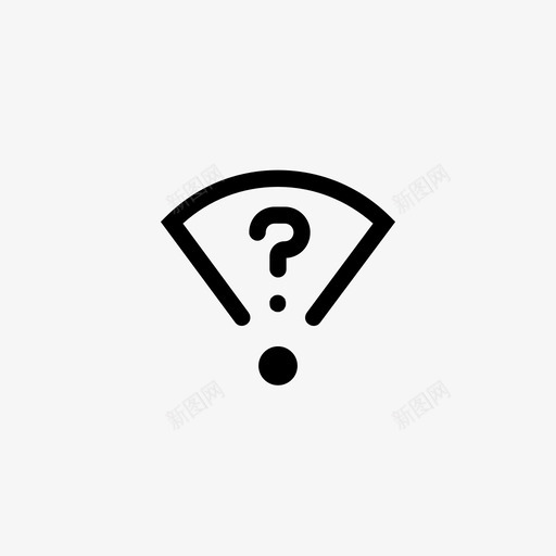 wifi连接互联网在线图标svg_新图网 https://ixintu.com wifi wifi连接 互联网 在线