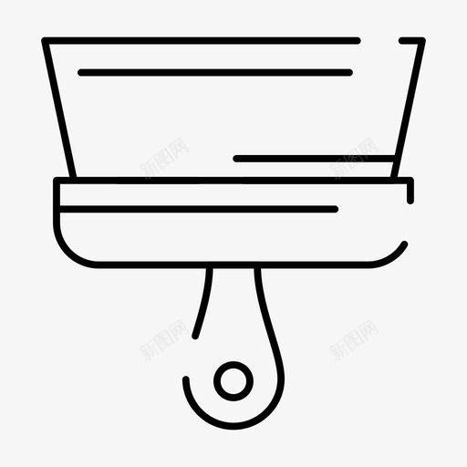 画笔油漆工具图标svg_新图网 https://ixintu.com 工具 油漆 画笔 网页界面feb系列