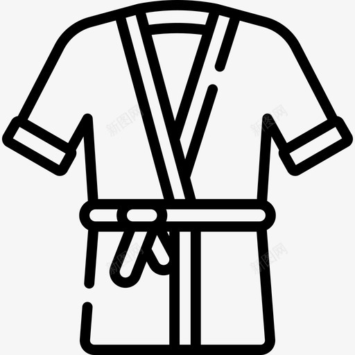 浴袍桑拿18直管图标svg_新图网 https://ixintu.com 桑拿 浴袍 直管