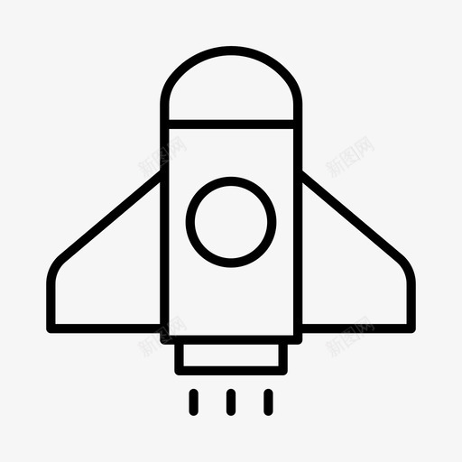 太空旅行历史现代史图标svg_新图网 https://ixintu.com 历史 太空旅行 火箭 现代史