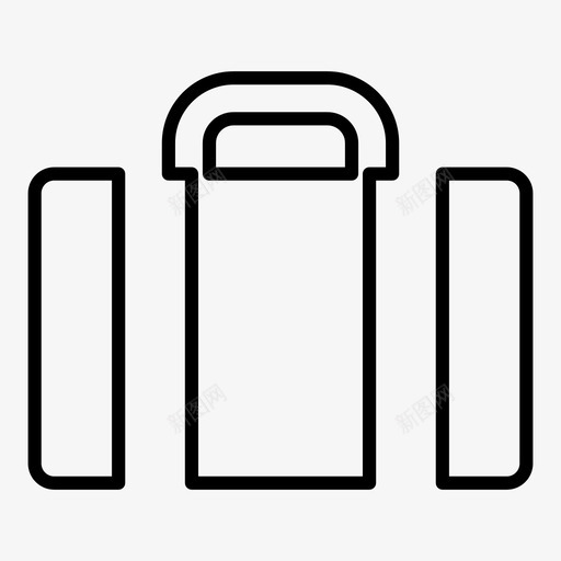 投资组合公文包商务图标svg_新图网 https://ixintu.com 公文包 商务 手提包 手提箱 投资组合 金融