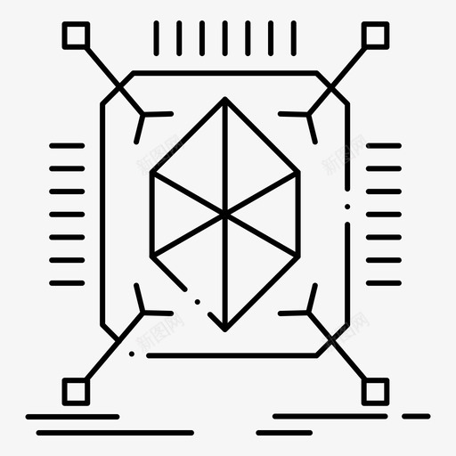 对象三维原型图标svg_新图网 https://ixintu.com feb 三维 原型 对象 快速 界面 结构 网络 集合