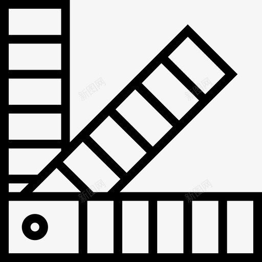 潘通结构70线性图标svg_新图网 https://ixintu.com 潘通 线性 结构70