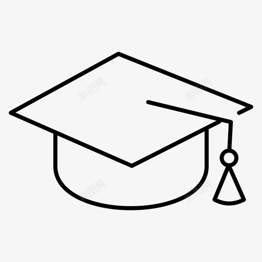 毕业教育学校图标svg_新图网 https://ixintu.com 学校 学生 教育 毕业