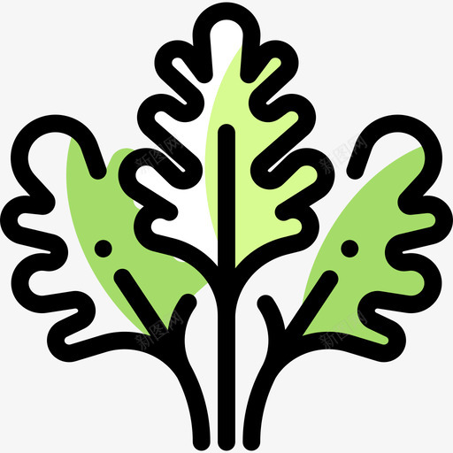 欧芹水果和蔬菜12种颜色省略图标svg_新图网 https://ixintu.com 欧芹 水果和蔬菜12种 颜色省略