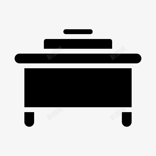 餐桌咖啡厅现代风格图标svg_新图网 https://ixintu.com 咖啡厅 圆形 现代风格 餐厅 餐桌
