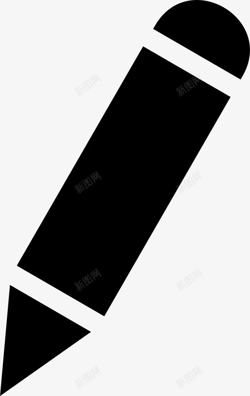 编辑更正钢笔图标svg_新图网 https://ixintu.com 文本 更正 编辑 钢笔 铅笔
