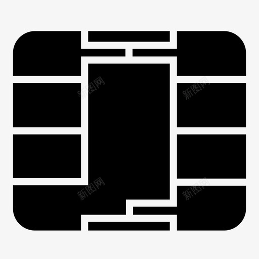 微芯片代码安全芯片图标svg_新图网 https://ixintu.com 代码 安全芯片 微芯片 硅芯片