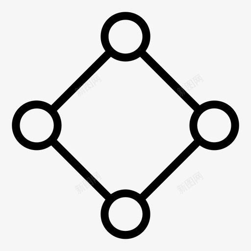 服务器连接链接共享图标svg_新图网 https://ixintu.com 共享 服务器 连接 链接