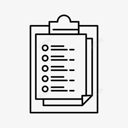 记事本演示文稿成绩单图标svg_新图网 https://ixintu.com 办公用品和操作经验 成绩单 演示文稿 结果 记事本