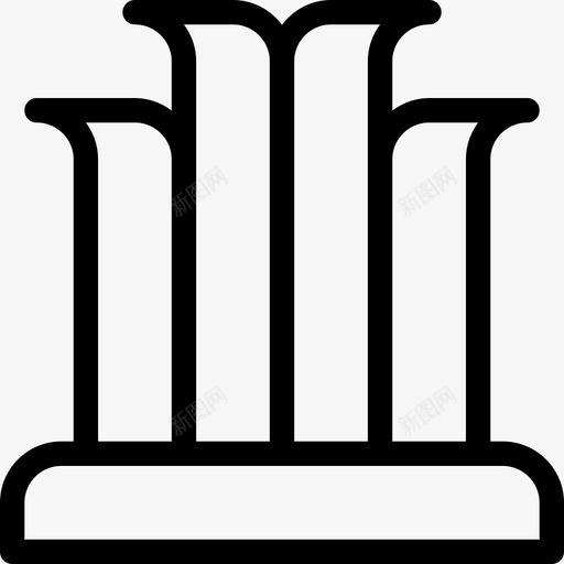 草地花园15线形图标svg_新图网 https://ixintu.com 线形 花园15 草地