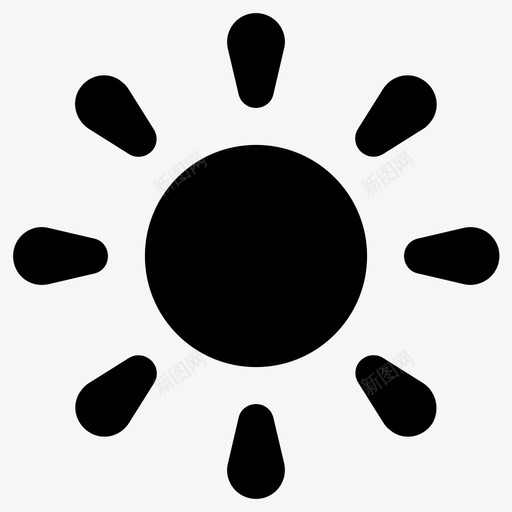 阳光夏天阳光灿烂图标svg_新图网 https://ixintu.com 夏天 天气晴朗 阳光 阳光明媚 阳光灿烂