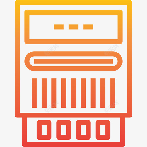 电表工业17坡度图标svg_新图网 https://ixintu.com 坡度 工业17 电表