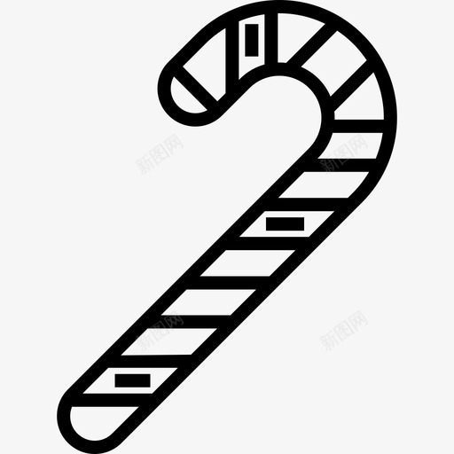 甘蔗糖甜点糖果7直线型图标svg_新图网 https://ixintu.com 甘蔗糖 甜点糖果7 直线型