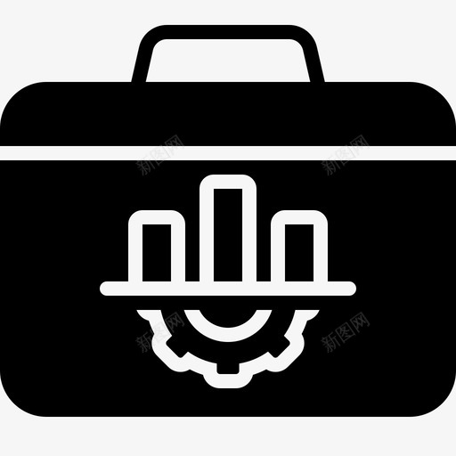 商务公文包公司图标svg_新图网 https://ixintu.com 专业 公司 公文包 商务 管理