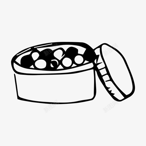 胭脂腮红化妆品图标svg_新图网 https://ixintu.com 化妆品 女士配件 胭脂 腮红