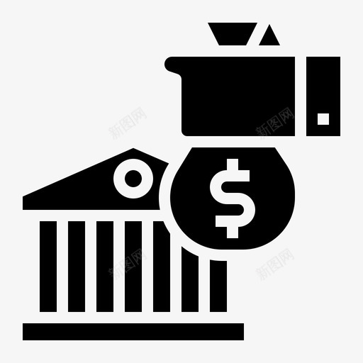 资本市场商业债务图标svg_新图网 https://ixintu.com 债务 商业 市场 日本 资本 金融