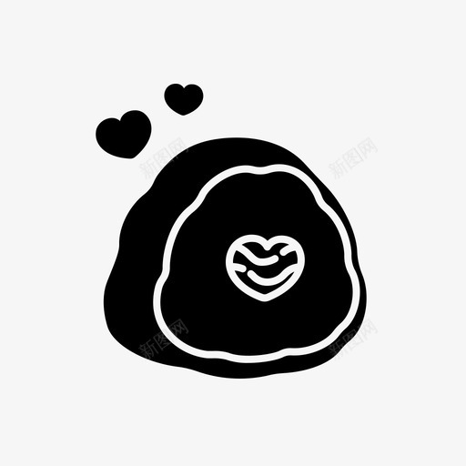 小井心日本食物图标svg_新图网 https://ixintu.com 大米 小井 日本 海藻 甜蜜 铭文 食物