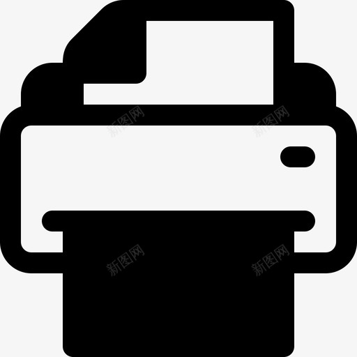 办公室打印机办公桌联系人图标svg_新图网 https://ixintu.com 办公室 办公桌 打印机 联系人