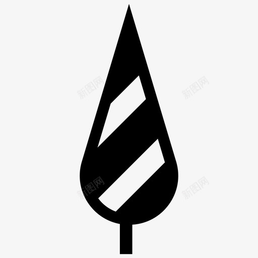 树图果树公园树图标svg_新图网 https://ixintu.com 公园 图标 果树 树图 符号 素描
