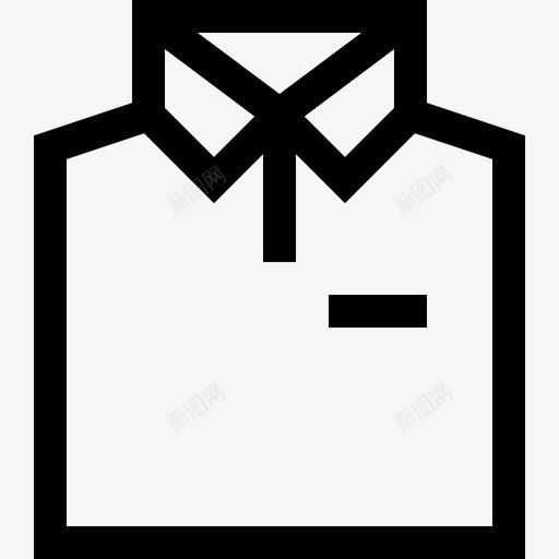 衬衫促销礼品3直系图标svg_新图网 https://ixintu.com 促销礼品3 直系 衬衫