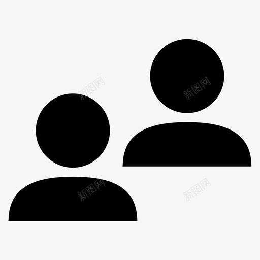 朋友小组伙伴图标svg_新图网 https://ixintu.com 一起 伙伴 团队 小组 朋友 朋友图标