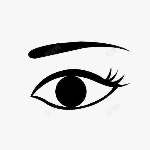 纹绣纹眉svg_新图网 https://ixintu.com 纹绣纹眉