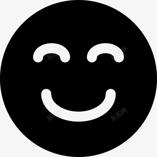 幸福生日派对图标svg_新图网 https://ixintu.com 幸福 微笑 派对 生日 生日实心图标