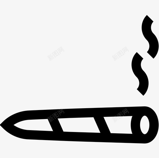 大麻雷鬼线状图标svg_新图网 https://ixintu.com 大麻 线状 雷鬼