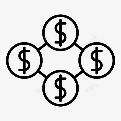 利润业务效益收益图标svg_新图网 https://ixintu.com 利润业务 利润概要 增长 收益 效益