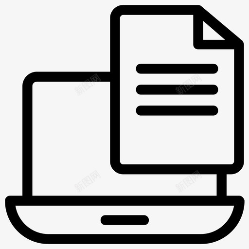 在线读书电子书在线学习图标svg_新图网 https://ixintu.com 图标 在线 在线学习 在线教育 在线读书 小说 抄写 理念 电子书 线图